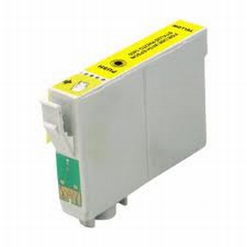 Epson Inkt cartridge T0714 (T071440) geel (huismerk)