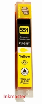 CANON CLI-551Y XL INKT YELLOW