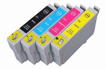 Epson Inkt cartridge T0715  cartridgesBK/C/M/Y