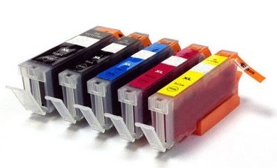 Canon PGI-570PGBK ,  CLI-571 aanbieding: 2 zwart + 3 kleuren
