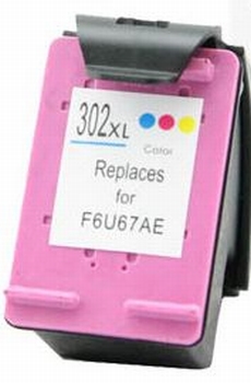 HP inkt cartridge 302 XL kleur 18ml (huismerk)