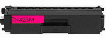 Toner voor Brother TN423M magenta voor 4500pagina's