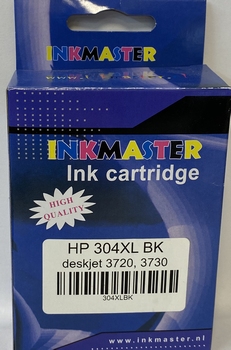 Huismerk voor HP 304 XL BK Zwart 18 ml