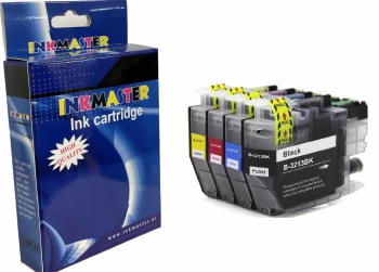 nkmaster huismerk Cartidge voor Brother LC-3213 XL inktcartridges LC multipack van 4 kleuren