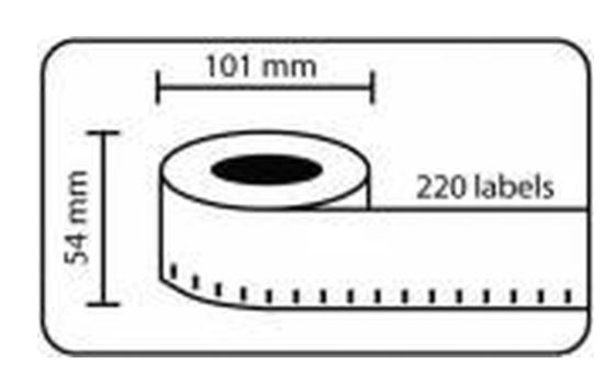 Dymo® 11355 Compatible Labels – multifunctionele etiketten