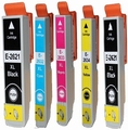 Inkmaster inktcartridge voor Epson 26XL Bk, C,M,Y,PBK  77ml