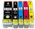 Epson 33XL 5 cartridges  hoge capaciteit BK,PBK,C,M,Y